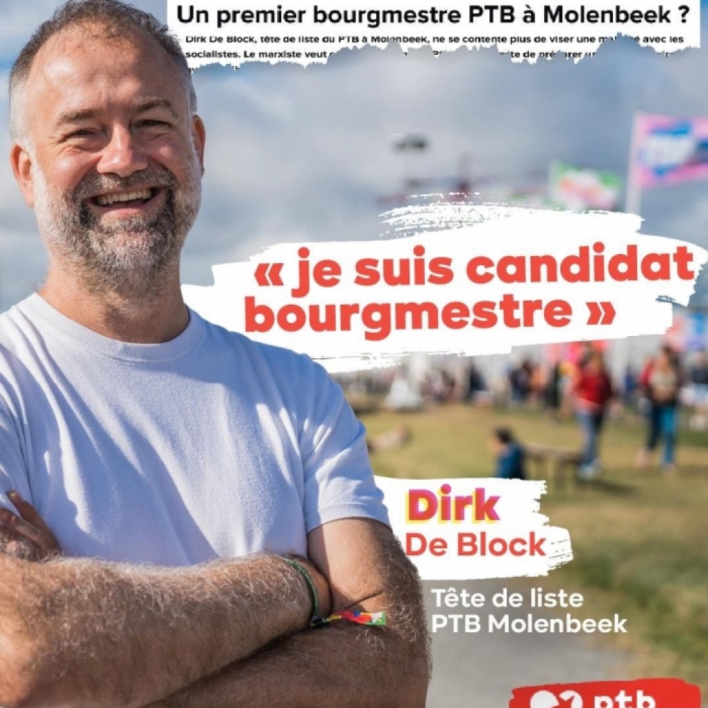 Dirck De Block. Je suis candidat bourgmestre