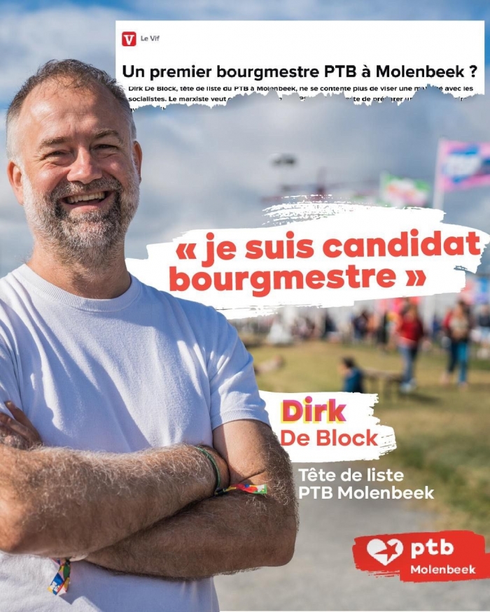 Dirck De Block. Je suis candidat bourgmestre