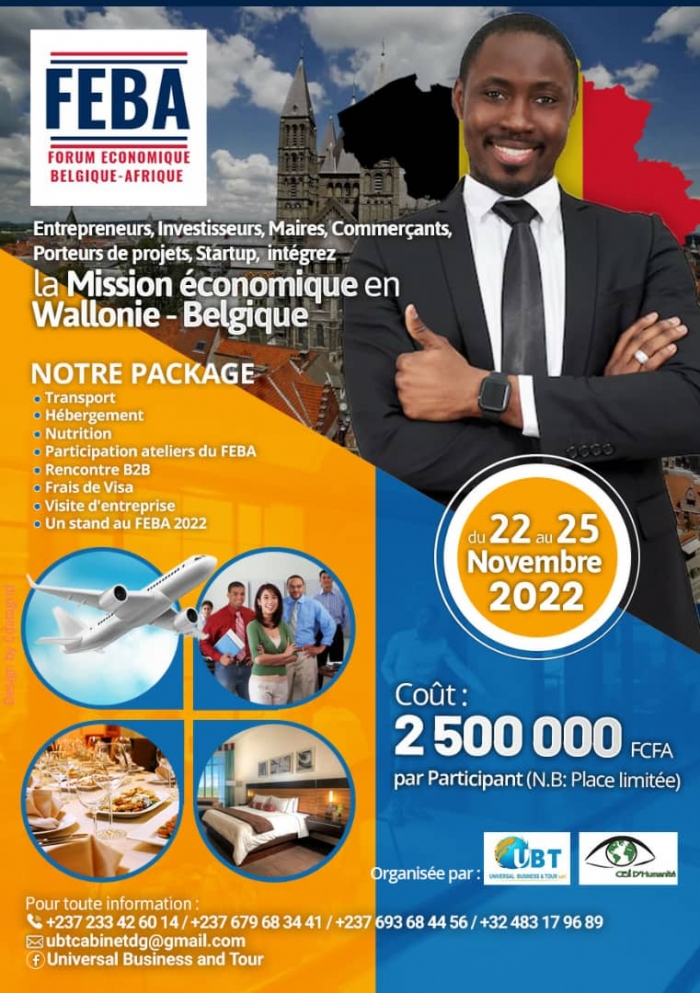 FEBA 2022 : L &#039; AGENCE CAMEROUNAISE UBT PREPARE UNE MISSION ÉCONOMIQUE