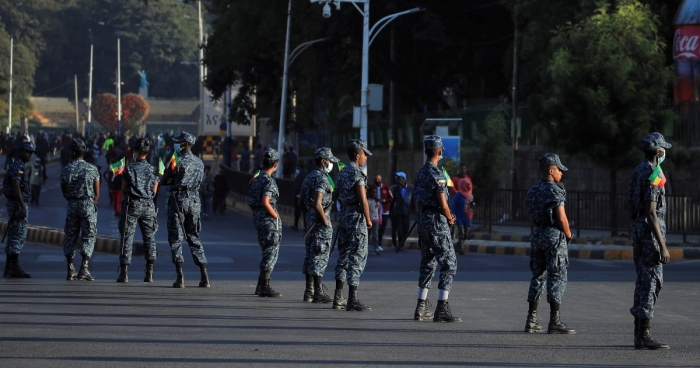 Twenty two Ethiopian UN employees have been detained and accused of  collaborating with the rebels. 