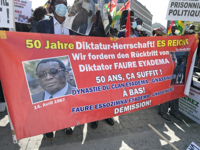 Togo: la diaspora Togolaise et le mouvement la DMK du Dr Gabriel Agbéyomé Kodjo réclament la vérité des urnes des élections présidentielle 