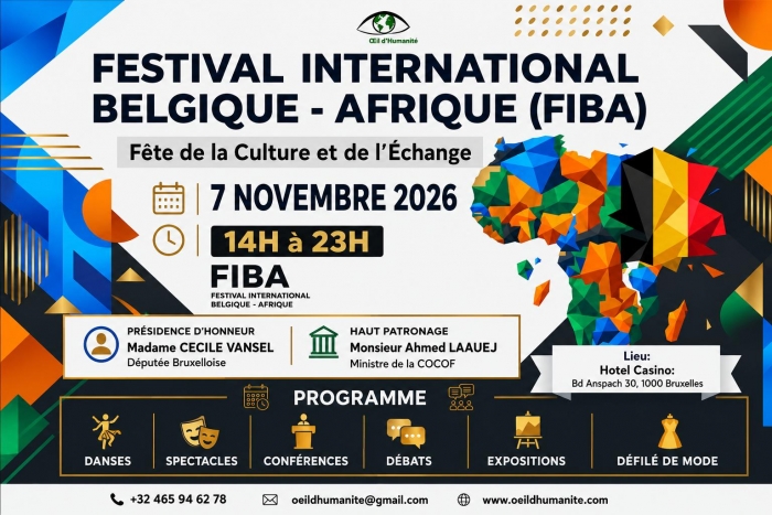 FESTIVAL INTERNATIONAL BELGIQUE-AFRIQUE (FIBA) 2026