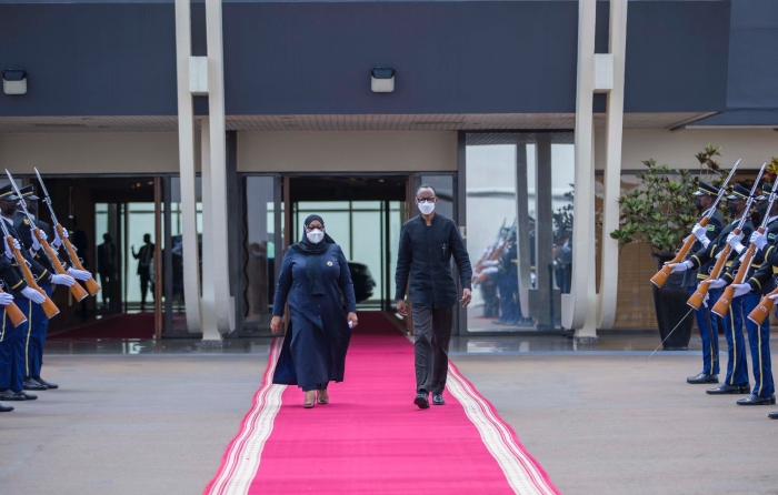 La visite de la Présidente tanzanienne au Rwanda sous le signe d’extension de coopération entre les deux pays voisins