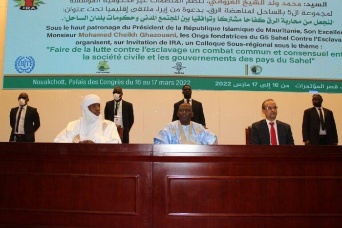 Colloque de Nouakchott sur l’esclavage au Sahel : Une grande victoire pour l’ONG abolitionniste IRA