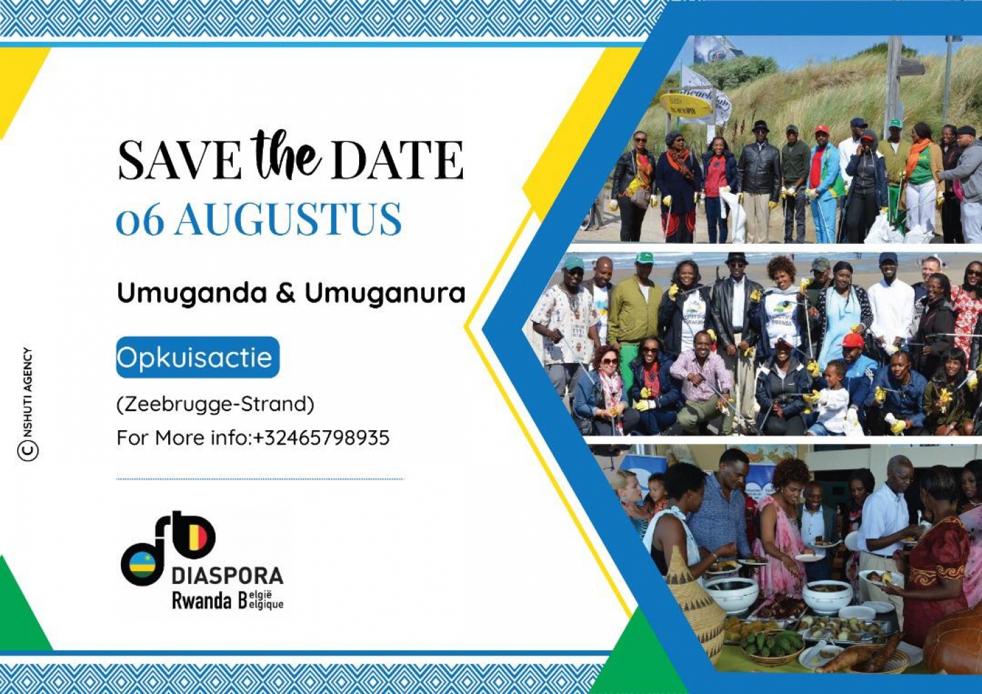 Belgique: La diaspora rwandaise organise une fête &quot;  Umuganura&quot;; une reconciliation rwandaise.
