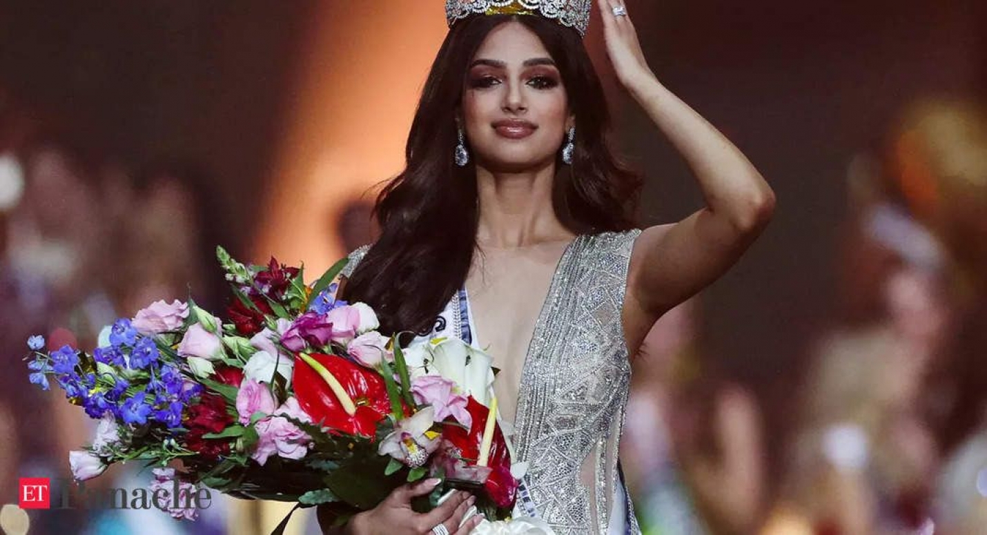 L&#039;indienne Harnaaz Sandhu sacrée Miss Univers 2021