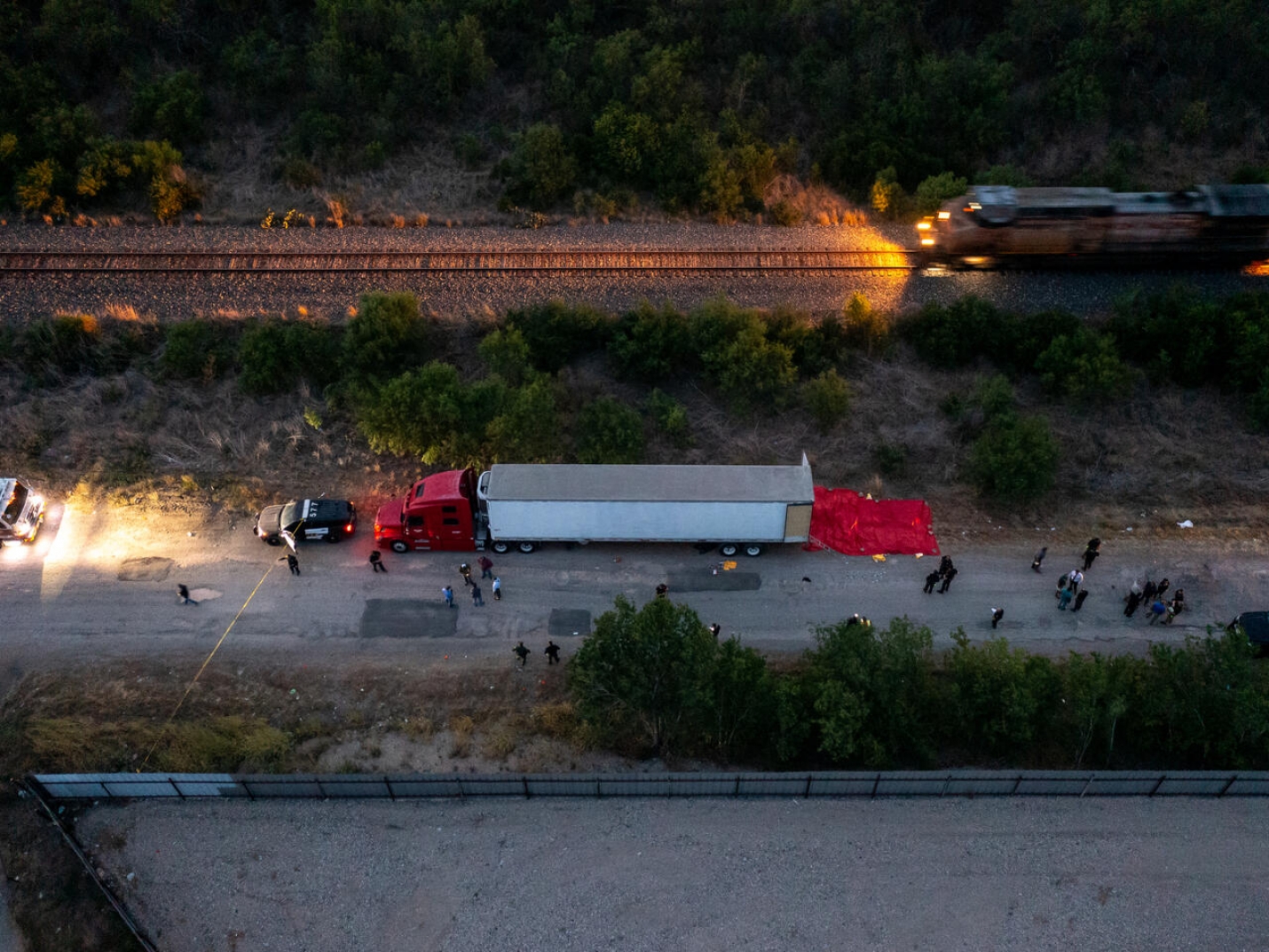 USA - IMMIGRATION: quatre personnes inculpées dans l&#039;affaire des 53 migrants morts dans l&#039;affaire du camion retrouvé à Texas le 27 juin dernier